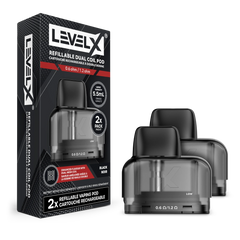 Level X Refillable Dual Coil Pod